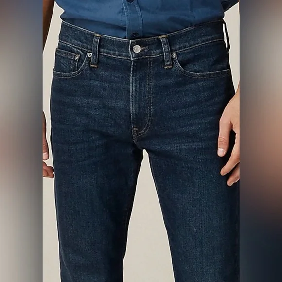 J Crew Kaihara Japanese Denim Men Jeans Style 484  W33 L 32 EUC - Picture 9 of 14